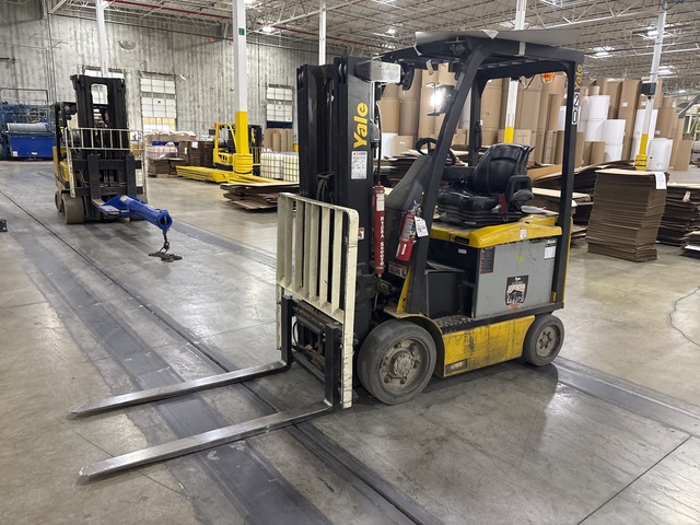 2020 Yale ERC050VG 4700 lb Electric Forklift 2020 Yale ERC050VG 4700 lb Electric Forklift