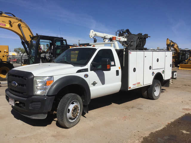 2012 Ford F-550 Super Duty Service Truck w/ Crane 2012 Ford F-550 Super Duty Service Truck w/ Crane