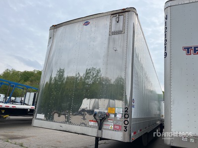 2022 Utility VS2DX 53 ft x 102 in T/A Van Trailer (Inoperable)