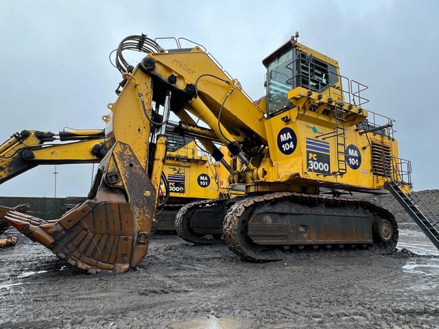 2009 Komatsu PC3000-6 Front Shovel