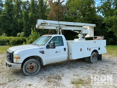 Dur-ALift DFSL36 33 ft on 2009 Ford F-350 XL 4x2 Camion de cubo