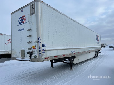 2020 Utility 4000D-X 53 ft x 102 in T/A Van Trailer