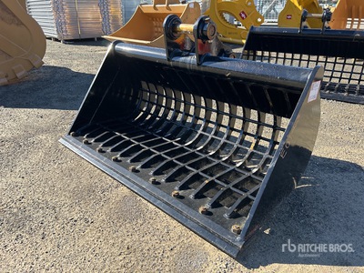 KU55-1320 1320 mm Q/C Skeleton Excavator Bucket - Fits 5 - 6 ton (Unused)