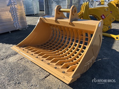 2025 Warrior 1500 mm Q/C Skeleton Excavator Bucket - Fits Cat 320 (Unused)