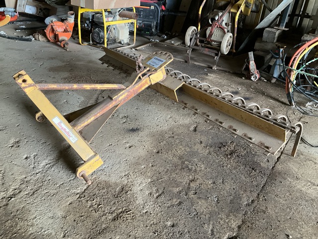 KingKutter TYR-72-Y 72 in 3-Point Yard Rake KingKutter TYR-72-Y 72 in 3-Point Yard Rake