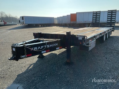 2022 Kraftsman HP-50 LA 30 ft T/A Remolque Portamaquinaria