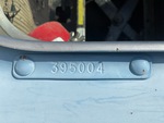 Second Serial Number/VIN Photo