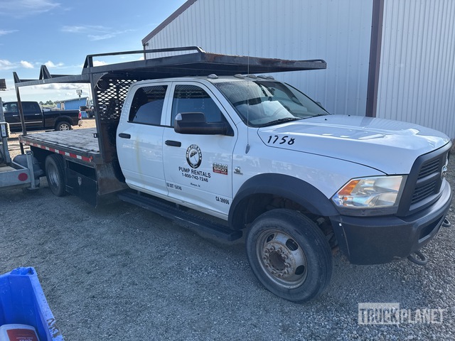 2012 Ram 5500 4x4 Crew Cab Flatbed Truck in Nampa, Idaho, United States ...