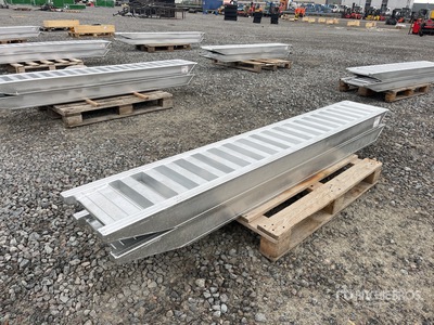 2025 6 Ton Aluminum Loading Ramps その他 - 店舗 & 倉庫 (Unused)