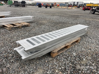 2025 6 Ton Aluminum Loading Ramps その他 - 店舗 & 倉庫 (Unused)