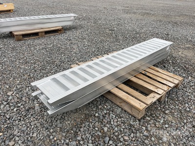 2025 6 Ton Aluminum Loading Ramps その他 - 店舗 & 倉庫 (Unused)
