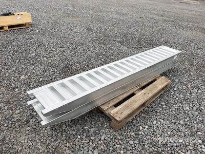 2025 6 Ton Aluminum Loading Ramps その他 - 店舗 & 倉庫 (Unused)