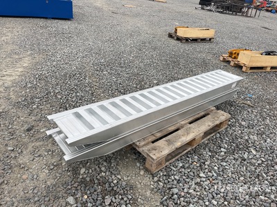 2025 6 Ton Aluminum Loading Ramps その他 - 店舗 & 倉庫 (Unused)