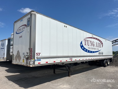 2018 Stoughton ZGPVW-535T-S-C-AR 53 ft x 102 in T/A Van Trailer
