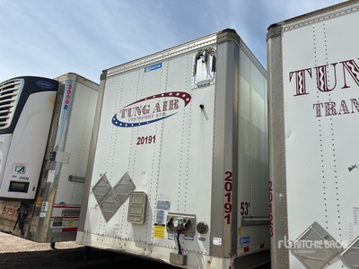2018 Stoughton Dry Van 53 ft x 102 in T/A Van Trailer