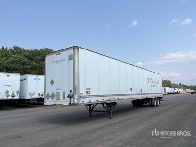 2011 Stoughton ZGPVW-535T 53 ft x 102 in T/A Remolque de furgoneta