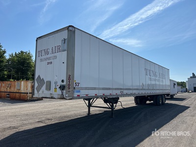 2013 Stoughton Dry Van 53 ft x 102 in T/A Van Trailer