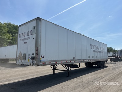 2014 Stoughton Dry Van 53 ft x 102 in T/A Van Trailer