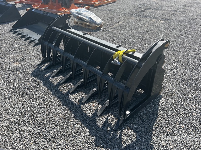 84 in Heavy Duty Skid Steer Root Rake (Unused) | Ritchie Bros. Auctioneers