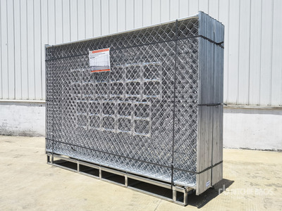 Quantity of (20) 2025 SUNTOP S0610 10 ft x 6 ft Chain Link Temporary Valla (Unused)