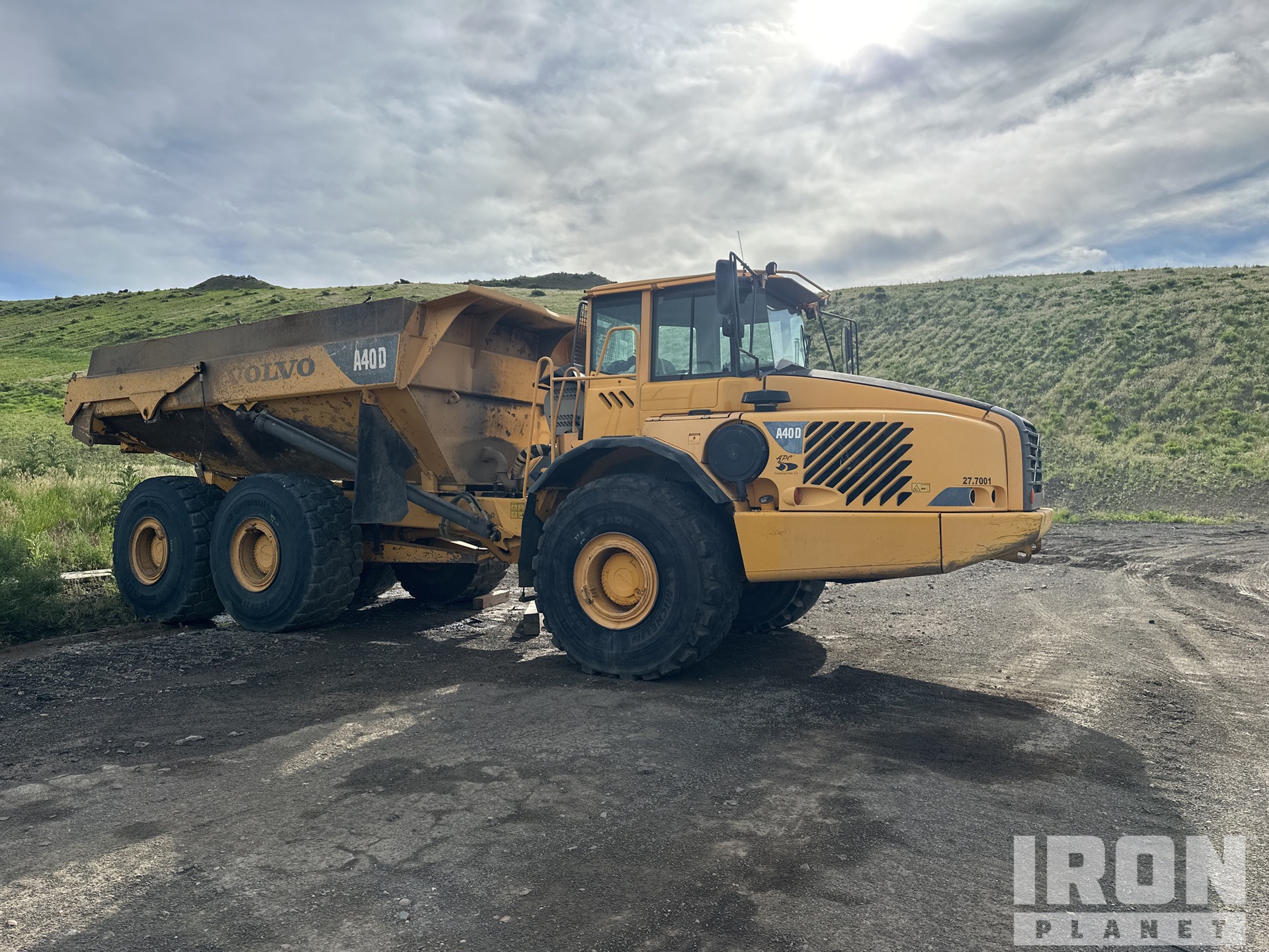 MOTORART HI-TECH LINE : 1/87 Volvo A40 D Dumper, Tombereau, 2006