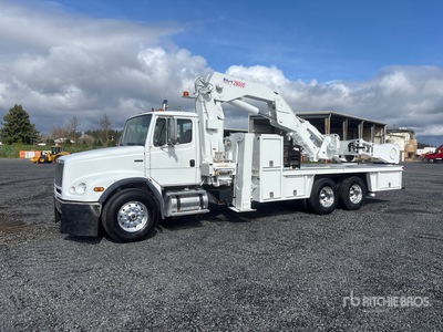 2002 Freightliner FL112 6x4 Tire Handler Service Truck