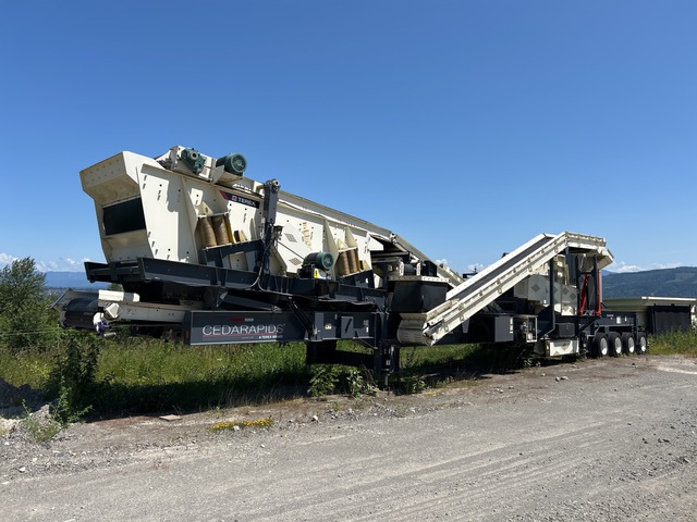 2021 Terex CRH-1113R Portable Closed Circuit Impact Crusher Plant