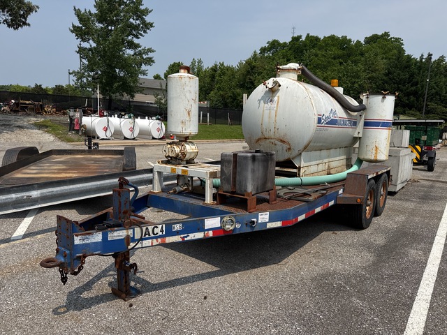 2005 Vacmasters Spoil Vac T/A Vacuum Tanker Trailer (Inoperable) 2005 Vacmasters Spoil Vac T/A Vacuum Tanker Trailer (Inoperable)