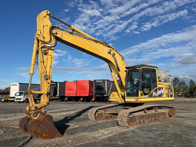 2012 Komatsu HB215LC-1 Hybrid Tracked Excavator 2012 Komatsu HB215LC-1 Hybrid Tracked Excavator