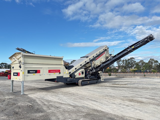 2025 Metso Lokotrack ST4.8 Tracked Screen (Unused)