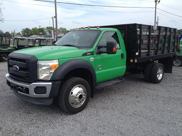 2012 Ford F-450 Super Duty 4x4 S/A Flatbed Truck