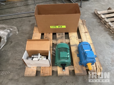(3) A.O. Smith 8-164645-00 3/4 Hp AC Motors