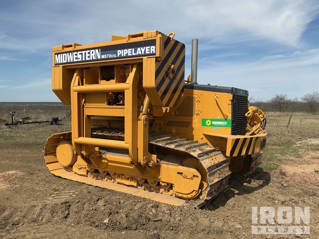 2008 John Deere 850J LGP Pipelayer w/ Midwestern M572 Conversion in ...