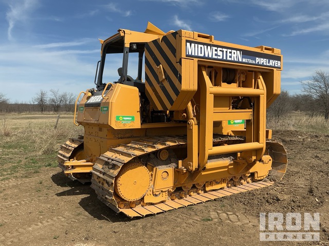 2008 John Deere 850J LGP Pipelayer w/ Midwestern M572 Conversion in ...