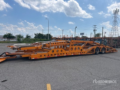2019 Auto Max AMX-JC-HD6 T/A Open Car Carrier Trailer