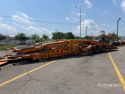 2019 Auto Max AMX-JC-HD6 T/A Open Car Carrier Trailer