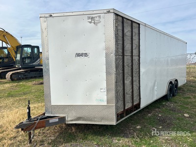 2022 Deep South DS8524TA3 T/A Enclosed Car Carrier Trailer