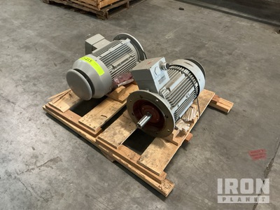 (2) Siemens 15kW 1MJ61642CA94-Z Electric Motors