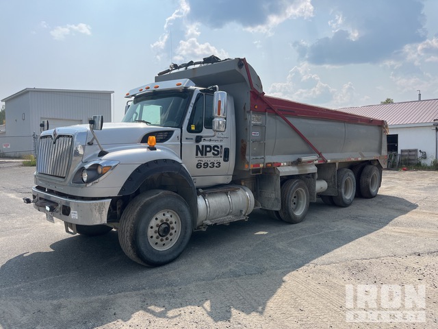 2012 International Workforce WorkStar 8x4 T/A Dump Truck in