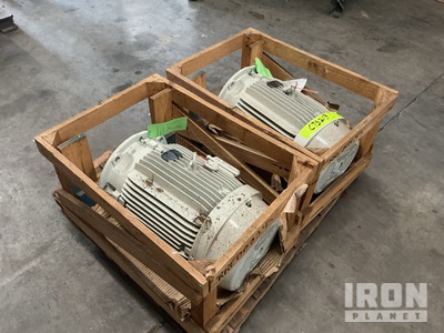 (2) Weg W21 CC029A Severe Duty Electric Motors