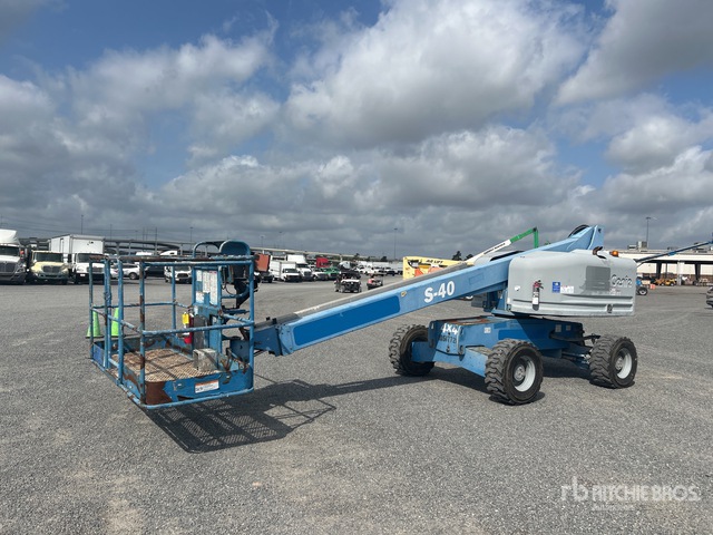 2016 Genie S40 4WD Diesel Telescopic Boom Lift | Ritchie Bros. Auctioneers
