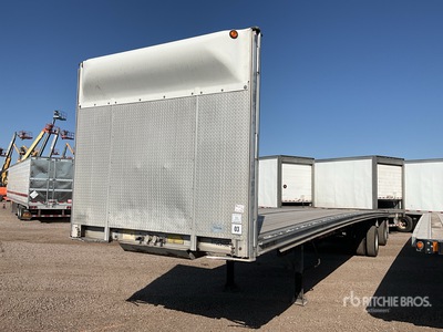 2013 Reitnouer 48 ft T/A Spread Axle Flatbed Trailer