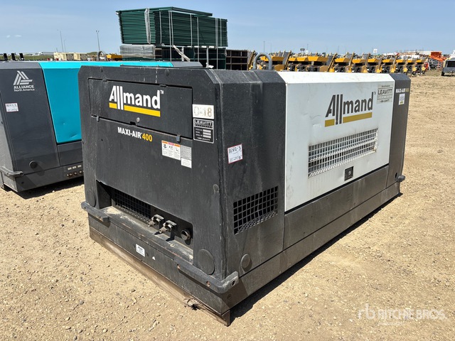 Airman MA400-63 400 cfm Skid-Mounted Air Compressor | Ritchie Bros ...
