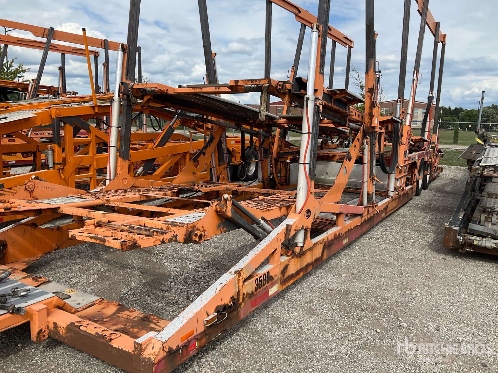 2014 Cottrell CX11HCS Car Carrier Trailer