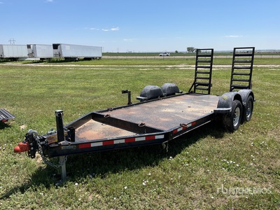 2015 MMDI 14 ft T/A Plant Trailer