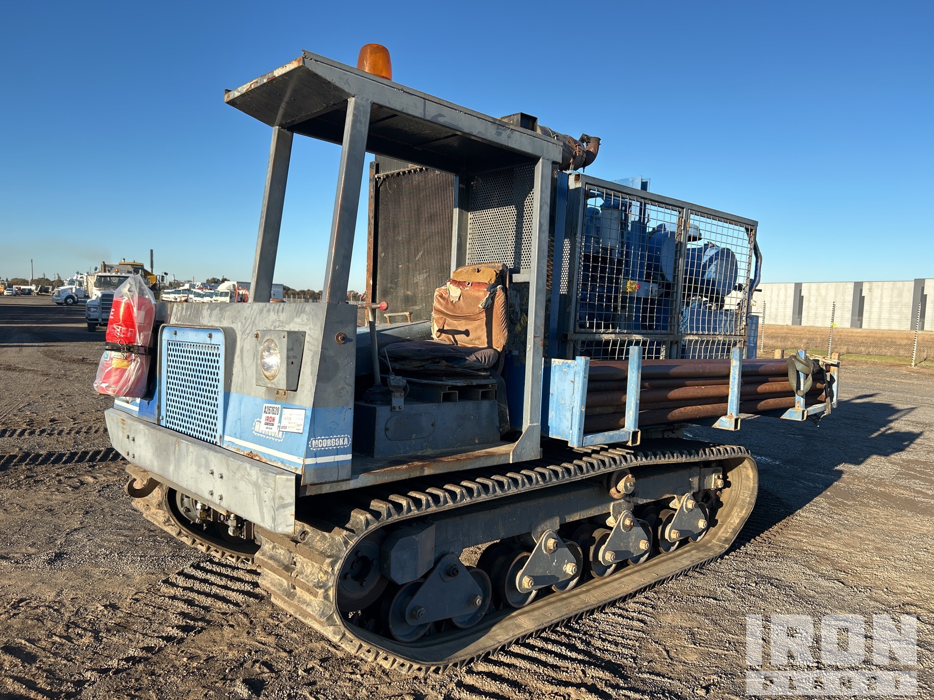 Morooka MST 600 Drillrig Support Crawler Carrier
