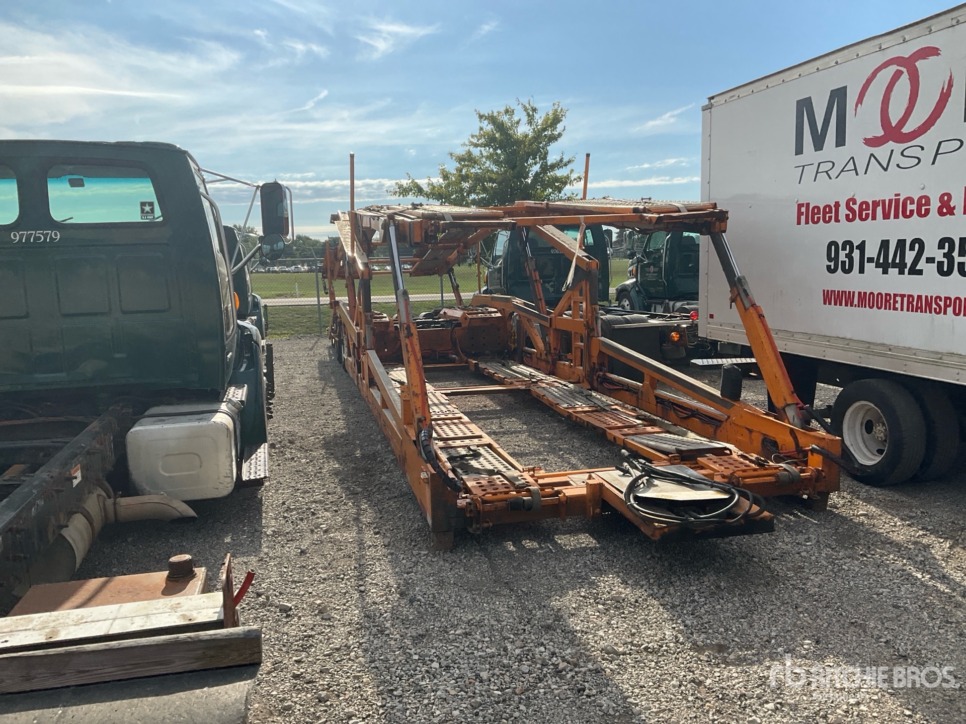 2007 Cottrell C-9LS/3HD T/A Car Carrier Trailer