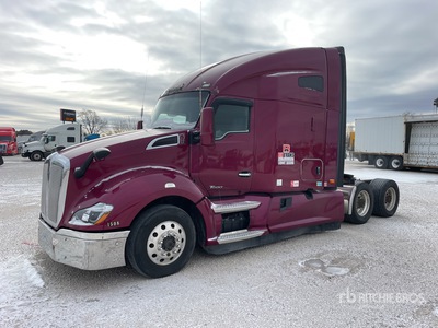 2018 Kenworth T680 6x4 T/A Sleeper Truck Tractor (Inoperable)