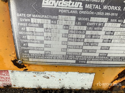 2008 Boydstun ST9100QL Car Carrier Trailer