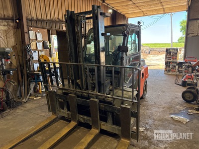 2021 Toyota 8FD35U 6300 lb Cushion Tire Forklift